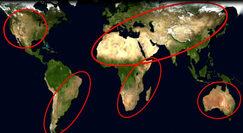 The Earth's marginal land.'